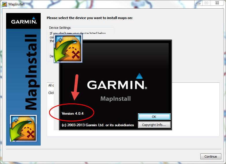 garmin mapinstall mapmanager windows