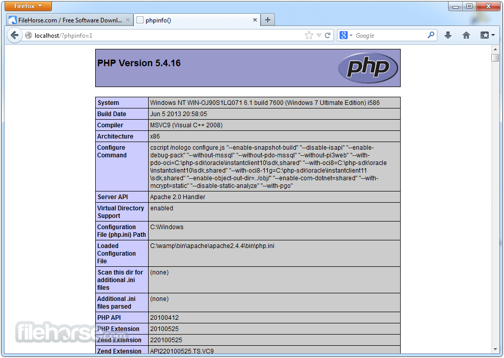 php 5.3 download windows