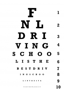 Eye Test For Drivers License